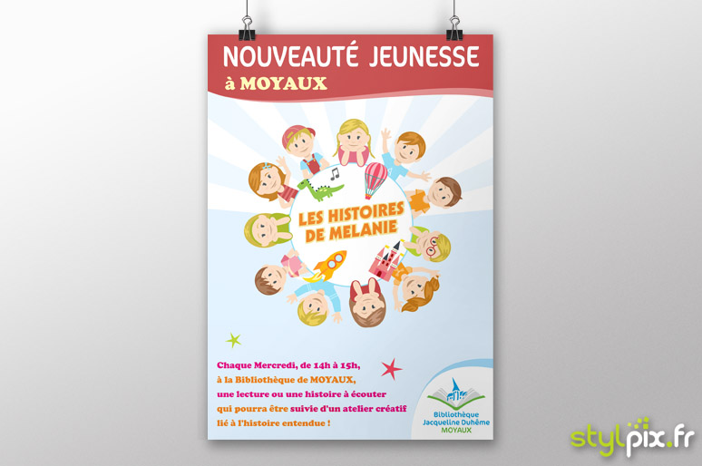 créateur flyer print moyaux calvados