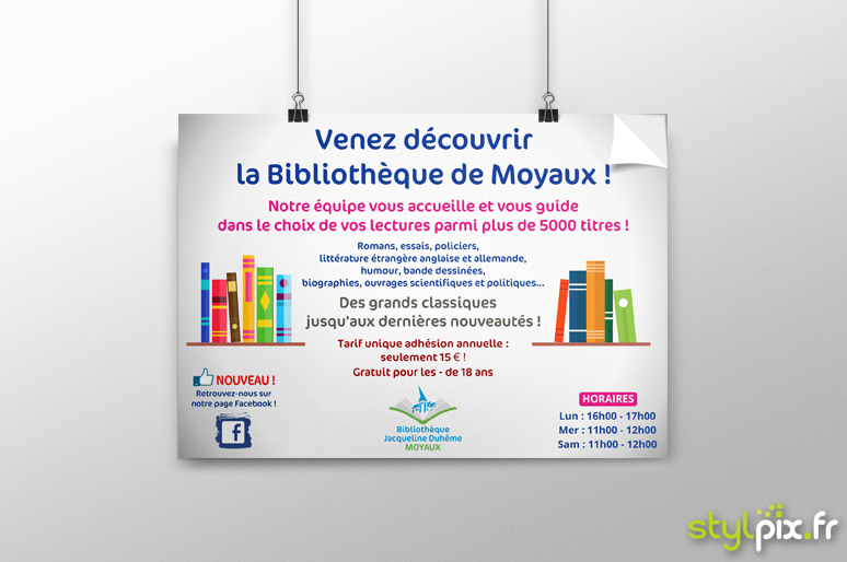 créateur flyer print moyaux calvados