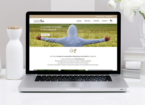 création site ecommerce textile mode