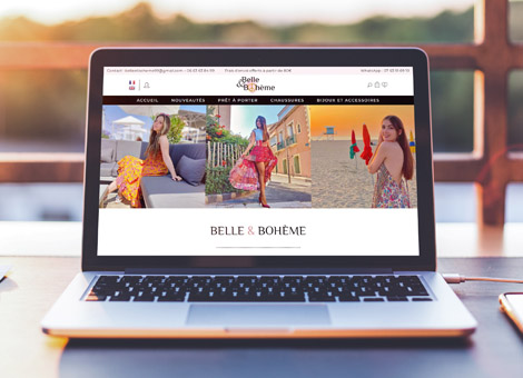 Belle & Bohème – ecommerce