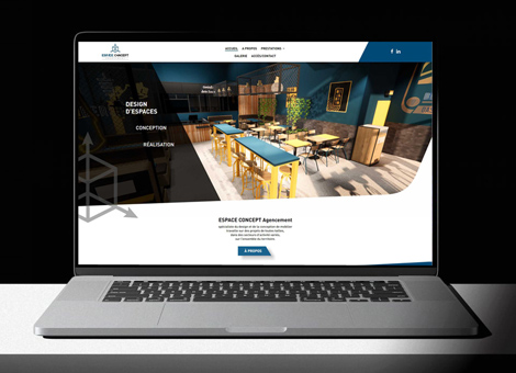 Espace Concept – Site internet