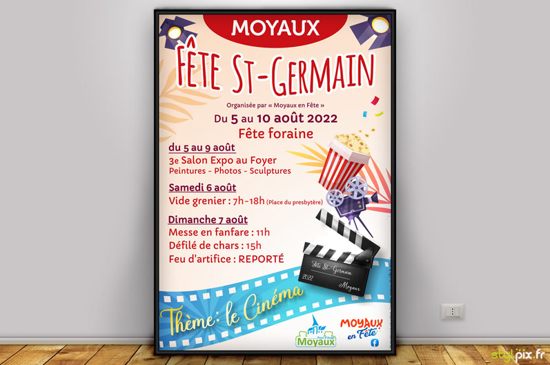 création affiches print lisieux