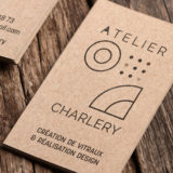 cartes de visite logo artisan