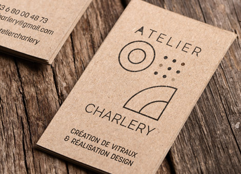 cartes de visite logo artisan