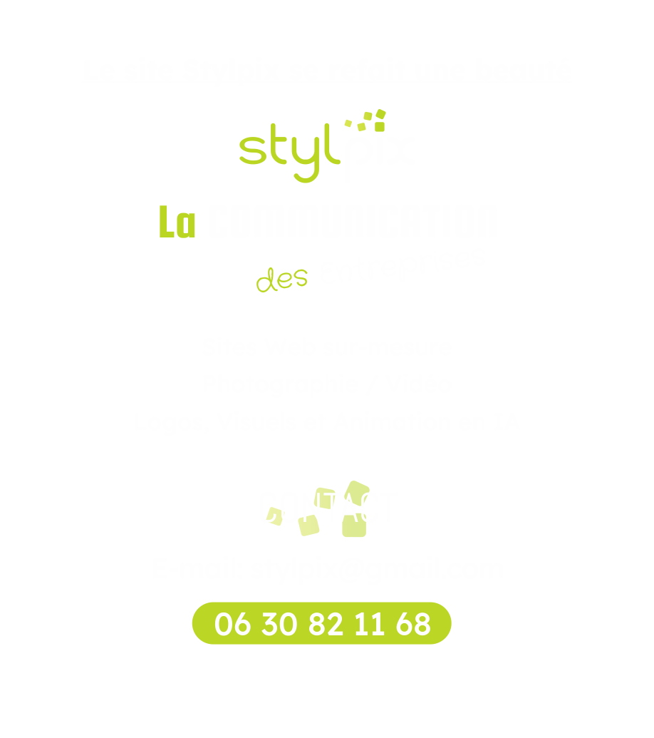 Stylpix : sites web, photos, vidéo, logos, infographie à Lisieux dans le Calvados, Normandie
